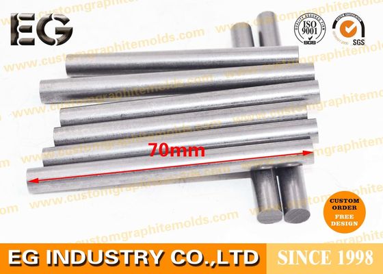 China 0,25&quot; Od X12“ L feiner verdrängter Graphit Rod, niedriger Ash Graphite Round Bar Length 70mm fournisseur