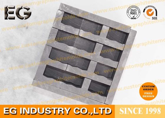 China 325 Maschen-Korngröße-Graphitmessgerät-Form Isostatically 8mm für Glascasting-Industrie fournisseur